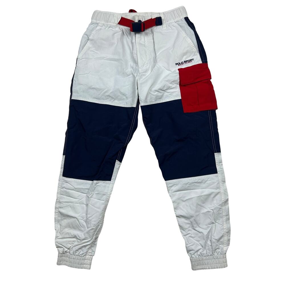 Polo Sport Hiking Jogger Pant White Newport Navy Rl 2000